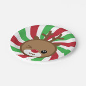 Borden voor veldeffier papieren bordje (Gekanteld)