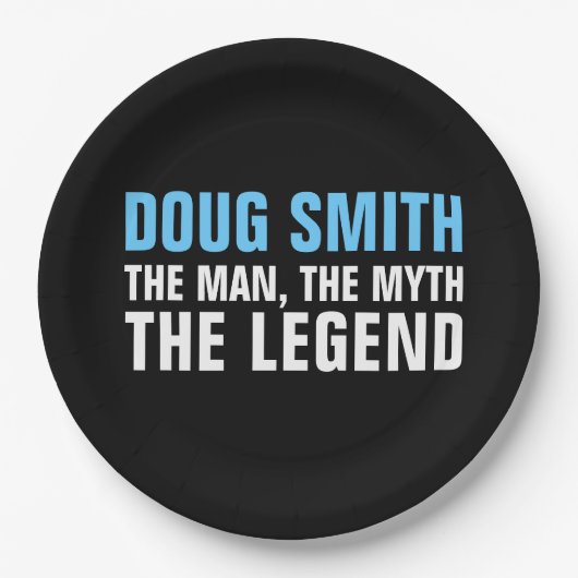 borden voor verjaardagsfeestartikelen papieren bordje (Voorkant)