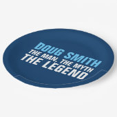 borden voor verjaardagsfeestartikelen papieren bordje (Gekanteld)