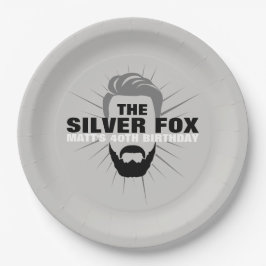 Borden voor verjaardagsfeestdagen van mannen papieren bordje