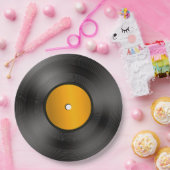 borden voor vinylrecord papieren bordje (Feest)