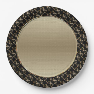 Borden voor vlekpapier met Chinees symbool Papieren Bordje