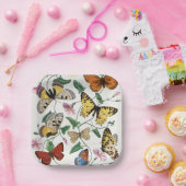 Borden voor  vlinder- en motdepapier papieren bordje (Feest)