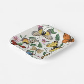 Borden voor  vlinder- en motdepapier papieren bordje (Gebogen)