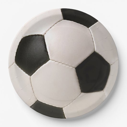 Borden voor voetbal-partijpapier papieren bordje (Voorkant)