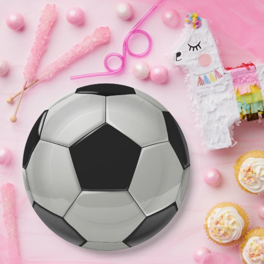 borden voor voetbal-partijpapier papieren bordje (Feest)