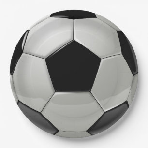 borden voor voetbal-partijpapier papieren bordje