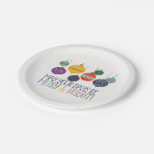 Borden voor vrolijk kerstpapier papieren bordje (Gekanteld)