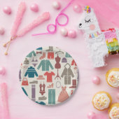 Borden voor wasknuppels papieren bordje (Feest)