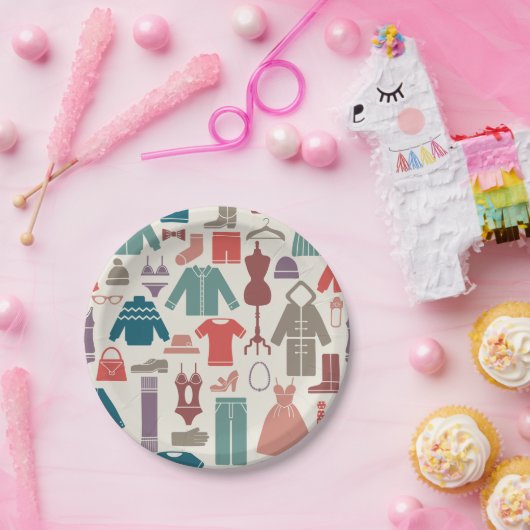 Borden voor wasknuppels papieren bordje (Feest)
