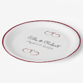 Borden voor weddenschappen op papier papieren bordje (Gekanteld)