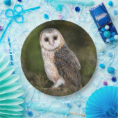 Borden voor western bouthout papieren bordje (Feest)