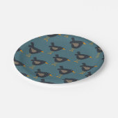 Borden voor whimsical Prim Crow Papieren Bordje (Gekanteld)