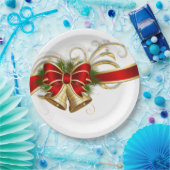 Borden voor winterkerstpapier papieren bordje (Feest)