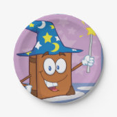 Borden voor wizard Book Papieren Bordje (Voorkant)