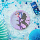 Borden voor Zeemeerminnend papier Papieren Bordje (Feest)