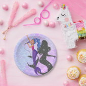 Borden voor Zeemeerminnend papier Papieren Bordje (Feest)