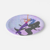 Borden voor Zeemeerminnend papier Papieren Bordje (Gekanteld)