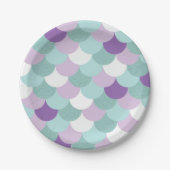 Borden voor Zeemeerminnend papier Papieren Bordje (Voorkant)