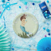 Borden voor Zeemeerminnend papier Papieren Bordje (Feest)