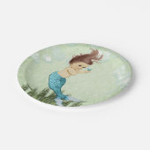 Borden voor Zeemeerminnend papier Papieren Bordje (Gekanteld)