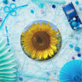 Borden voor zonnebloempapier papieren bordje (Feest)