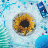 Borden voor zonnebloempapier papieren bordje (Feest)