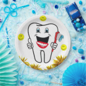 Borden voor zonnebloempitten papieren bordje (Feest)