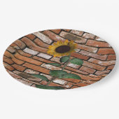 Borden voor zonnebloempitten papieren bordje (Gekanteld)