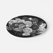 Borden voor zwart-witpapier papieren bordje (Gekanteld)