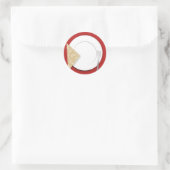 Borden vork servet uit de keuken van stickers (Tas)