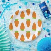 Borden wortelpatroon papieren bordje (Feest)