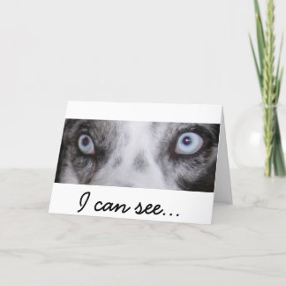 Border-Aussie Verjaardag Kaart