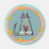 Border Cat Magneet (Voorkant)