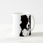 Border Collie 11oz Mok - (Voorkant rechts)