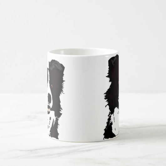 Border Collie 11oz Mok - (Center)