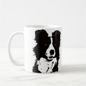 Border Collie 11oz Mok - (Links)