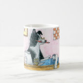 Border Collie Accountant Koffiemok (Center)