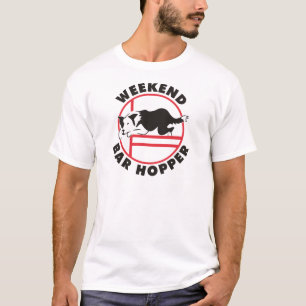 Border Collie Agility Weekend Bar Hopper T-shirt