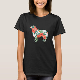 Border Collie Aloha Hawaiaanse Hond T-shirt