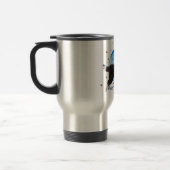 Border Collie American Pride Travel Mug Reisbeker (Links)