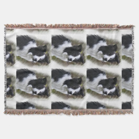 Border Collie Art Deken (Voorkant)