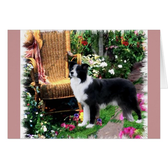 Border Collie Art Gifts (Voorkant Horizontaal)
