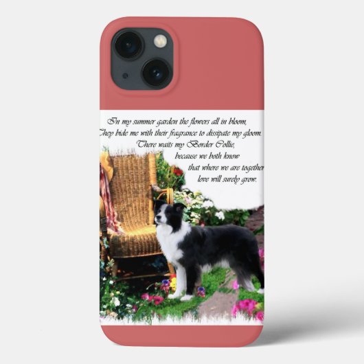 Border Collie Art Gifts Case-Mate iPhone Case (Achterkant)