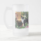 Border Collie Art Gifts Matglas Bierpul (Links)