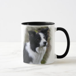 Border Collie Art Gifts Mok