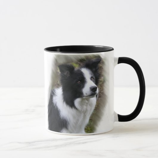 Border Collie Art Gifts Mok (Rechts)