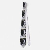 Border Collie Art Stropdas (Voorkant)