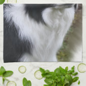 Border Collie Art Theedoek (Gevouwen)