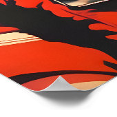 Border Collie Astronaut Poster, Border Collie Poster (Hoek)